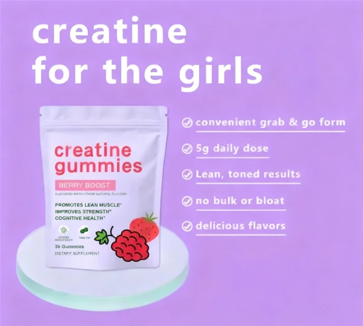 Berry Boost Creatine Gummies factory